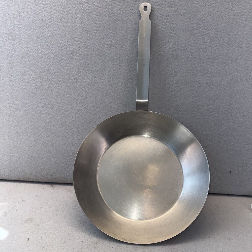 Vintage EKCO Ekcoware Copper Bottom Stainless Steel Frying Pan Skillet USA